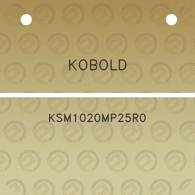 kobold-ksm1020mp25r0