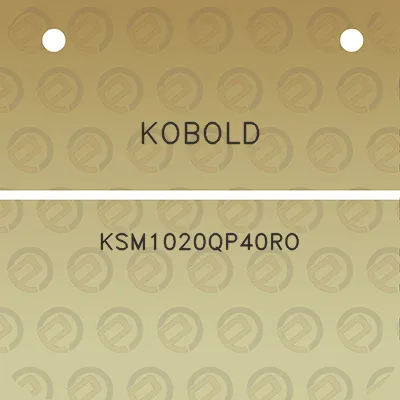 kobold-ksm1020qp40ro