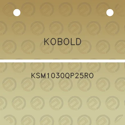 kobold-ksm1030qp25ro