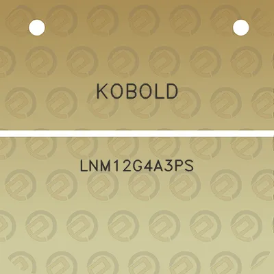 kobold-lnm12g4a3ps