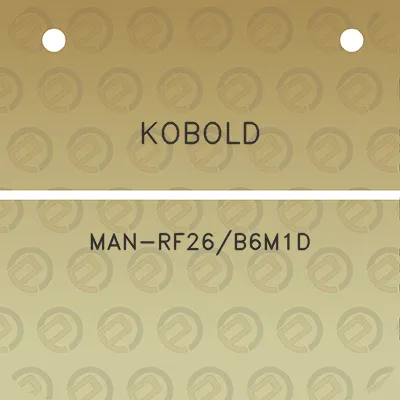 kobold-man-rf26b6m1d