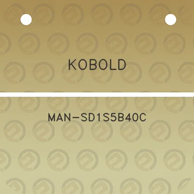 kobold-man-sd1s5b40c