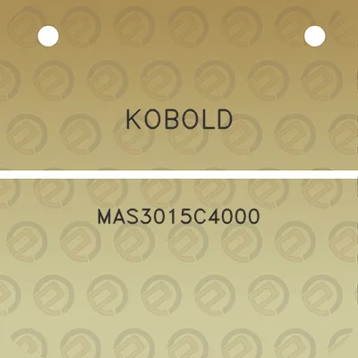 kobold-mas3015c4000