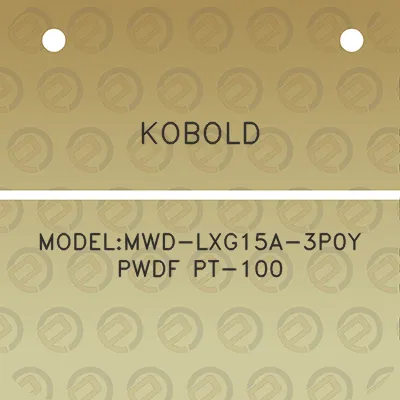 kobold-modelmwd-lxg15a-3p0y-pwdf-pt-100