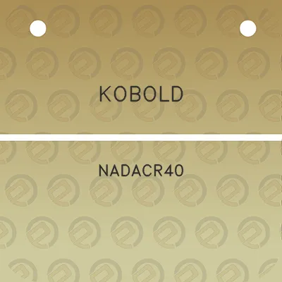 kobold-nadacr40