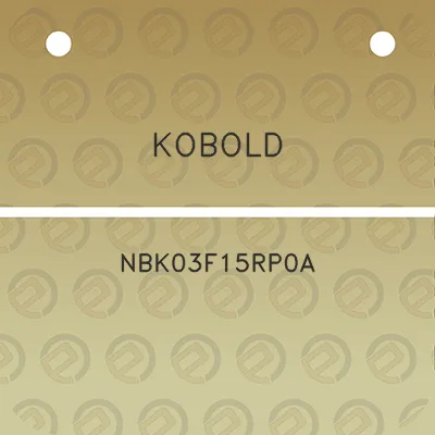 kobold-nbk03f15rp0a