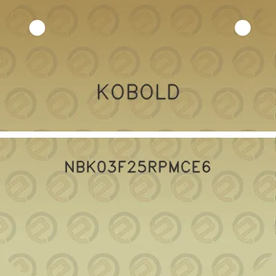 kobold-nbk03f25rpmce6