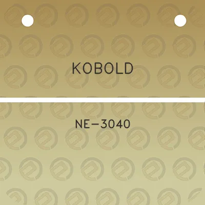 kobold-ne-3040