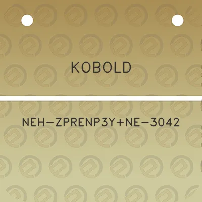 kobold-neh-zprenp3yne-3042