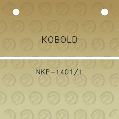 kobold-nkp-14011