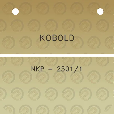 kobold-nkp-25011