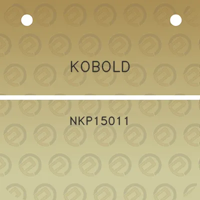 kobold-nkp15011