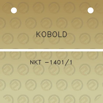 kobold-nkt-14011