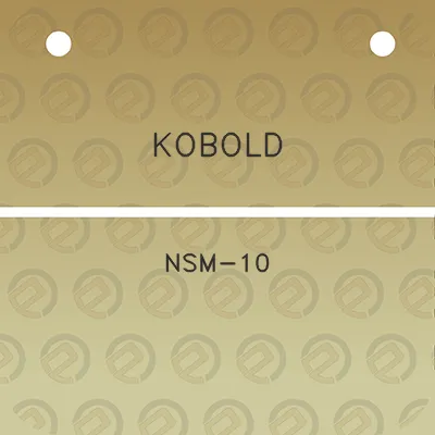 kobold-nsm-10