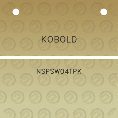 kobold-nspsw04tpk