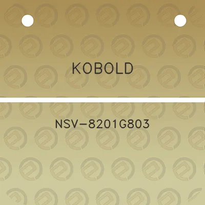 kobold-nsv-8201g803