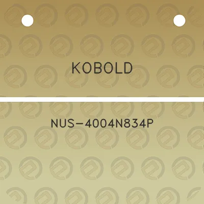 kobold-nus-4004n834p