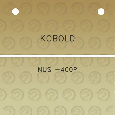 kobold-nus-400p