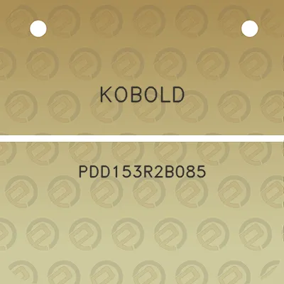 kobold-pdd153r2b085