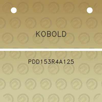 kobold-pdd153r4a125