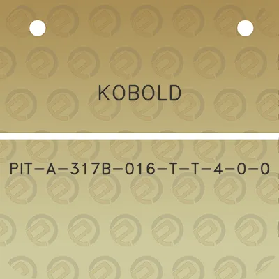 kobold-pit-a-317b-016-t-t-4-0-0