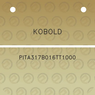 kobold-pita317b016tt1000