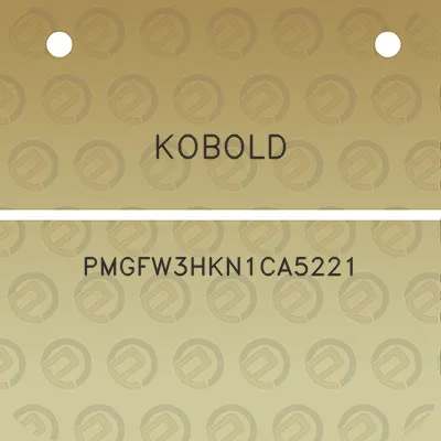 kobold-pmgfw3hkn1ca5221