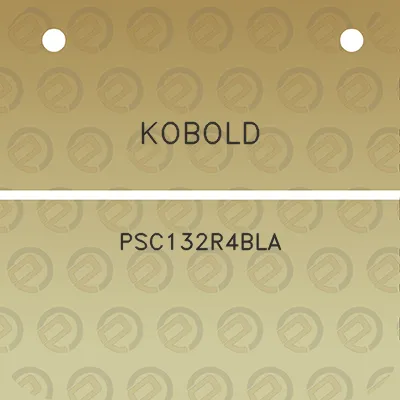 kobold-psc132r4bla