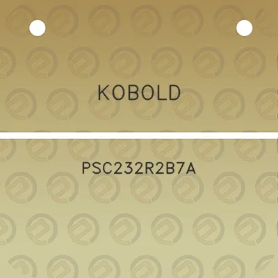 kobold-psc232r2b7a