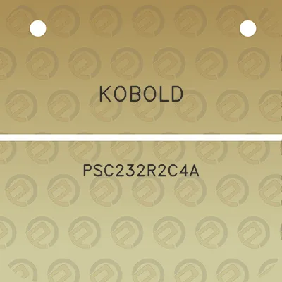 kobold-psc232r2c4a