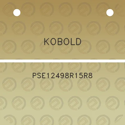 kobold-pse12498r15r8