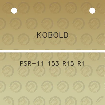 kobold-psr-11-153-r15-r1