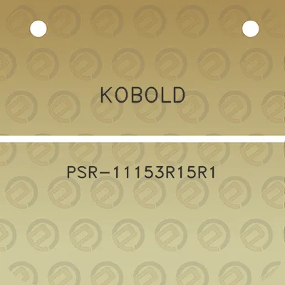 kobold-psr-11153r15r1