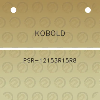 kobold-psr-12153r15r8