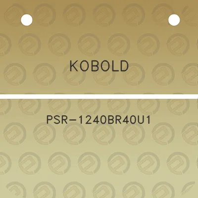 kobold-psr-1240br40u1