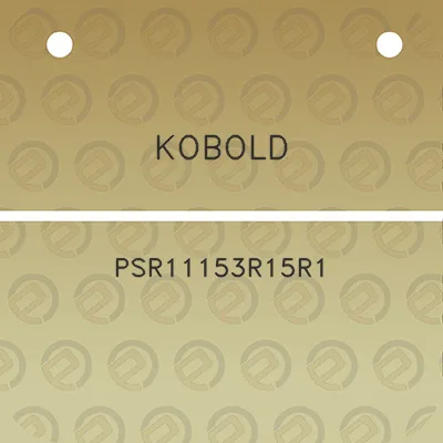 kobold-psr11153r15r1