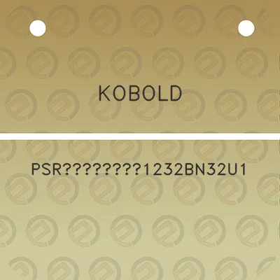 kobold-psra1232bn32u1