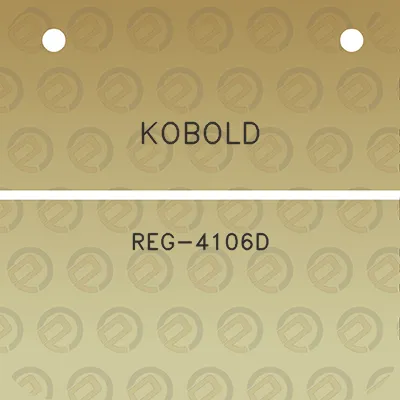 kobold-reg-4106d