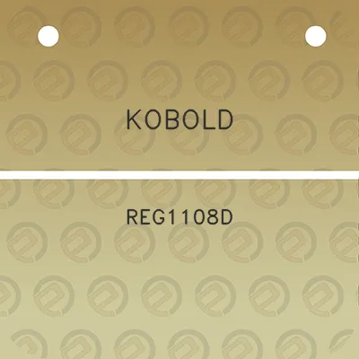 kobold-reg1108d