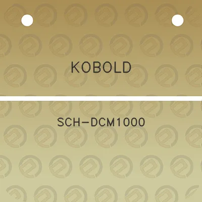 kobold-sch-dcm1000