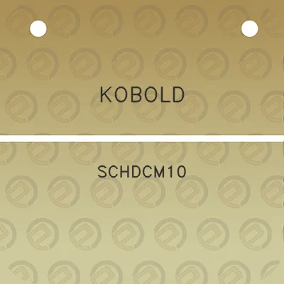 kobold-schdcm10