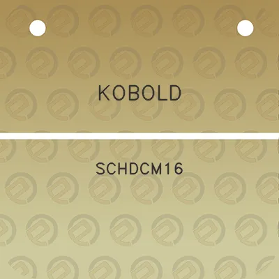 kobold-schdcm16