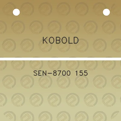 kobold-sen-8700-155