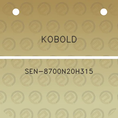 kobold-sen-8700n20h315