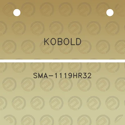 kobold-sma-1119hr32