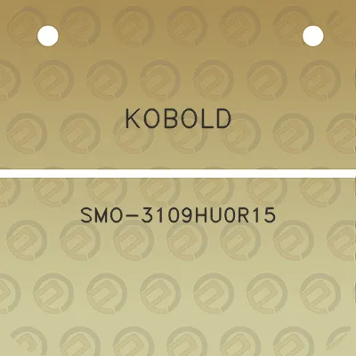 kobold-smo-3109hu0r15