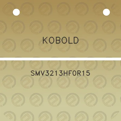 kobold-smv3213hf0r15