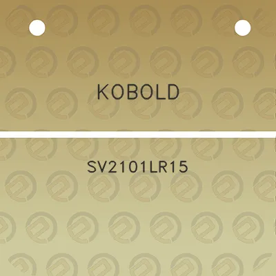 kobold-sv2101lr15