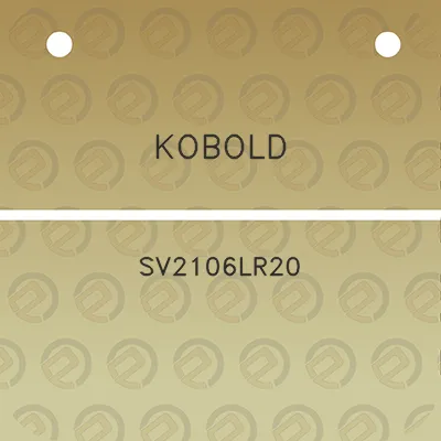 kobold-sv2106lr20