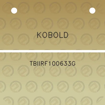 kobold-tbiirf100633g